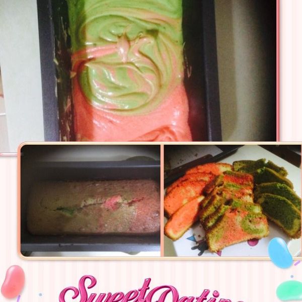 鬆餅粉做的抹茶磅蛋糕 : 郭佳惠一起做