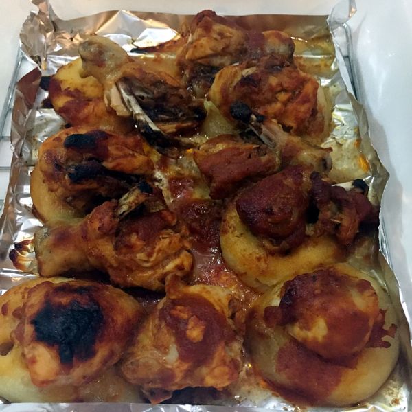 就四醬! 香辣烤雞翅 : evelyn一起做