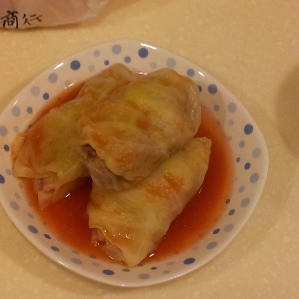 茄汁高麗菜捲 : yos一起做