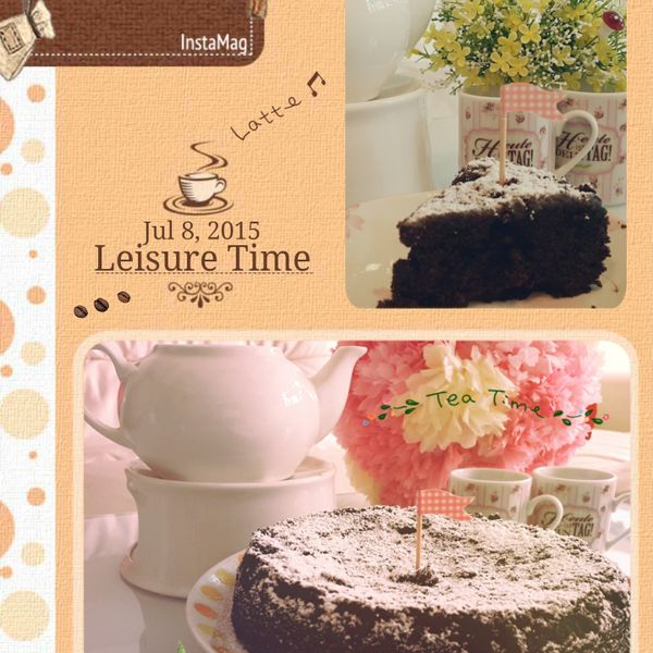 電鍋零失敗♡布朗尼巧克力蛋糕 : Kelly Fan一起做