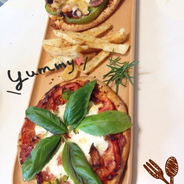 【披薩麵皮】作法 : Aki Liu一起做