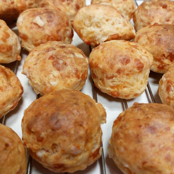 新手不敗秘訣 - 英式起司司康 : albee一起做