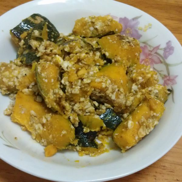 愛烹飪。鹹蛋南瓜：Angel Yen 一起做