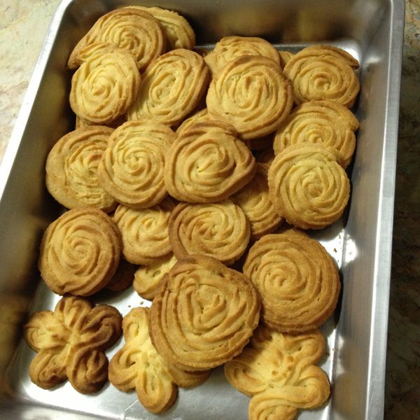 【甜牙齒】一口接一口的奶酥餅乾Danish butter cookies：Alice Lai 一起做