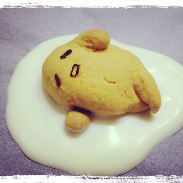 蛋黃哥檸檬餅乾：毛毛蟲 一起做