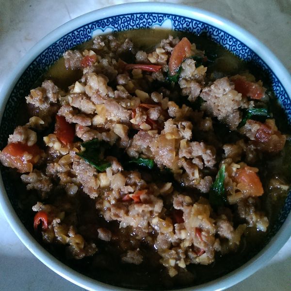 打拋豬肉 : 狸貓小璇一起做