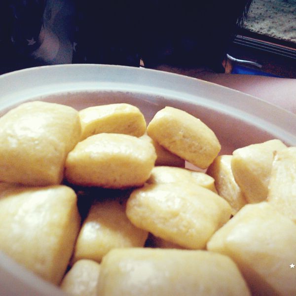 一口地瓜乳酪胖(寶寶手指食物) : 單慧庭一起做