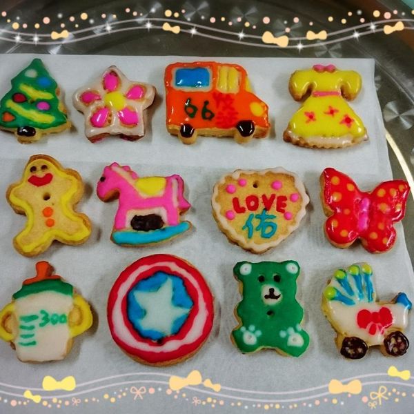 糖霜餅乾(收涎餅乾)：Chia Ming 一起做