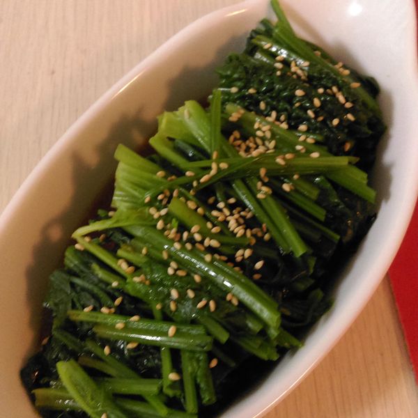 涼拌菠菜시금치나물 : mango_wu一起做