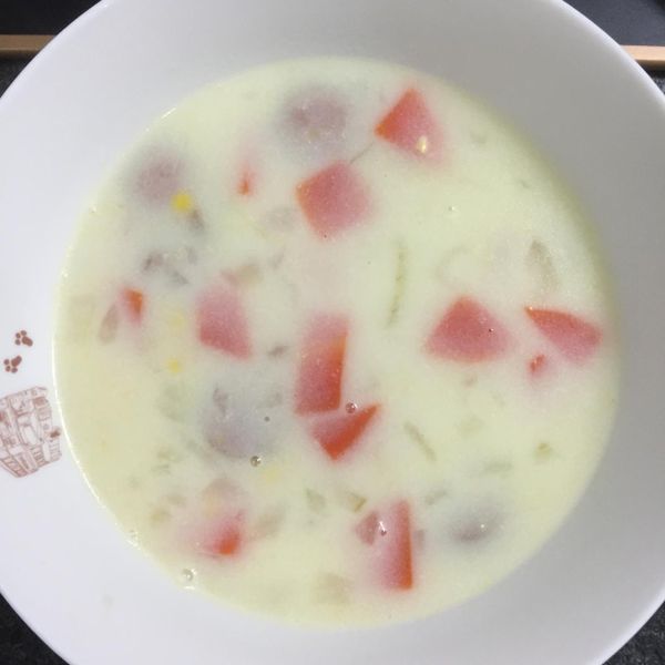 來碗濃醇香的玉米濃湯 : Betty Wu一起做