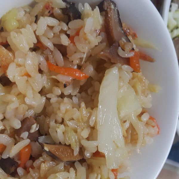高麗菜飯 : 鄒明珊一起做