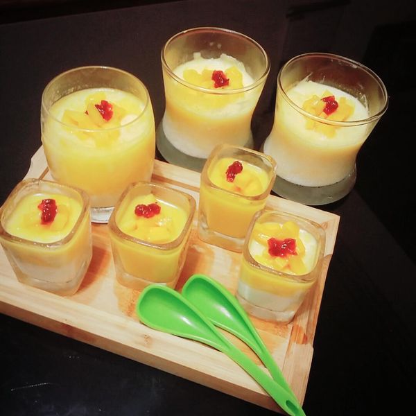 [阿妮塔♥sweet] 雙色芒果奶酪。 : Perry Liao一起做