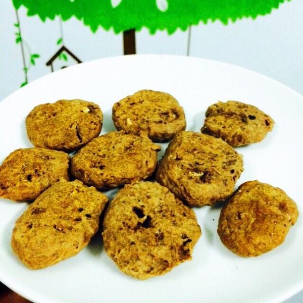 小烤箱做低糖燕麥堅果餅乾(另有大烤箱版)：卓于珊 一起做