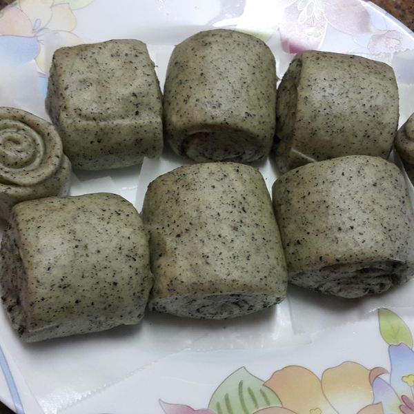 黑芝麻饅頭 : Chia Ling一起做