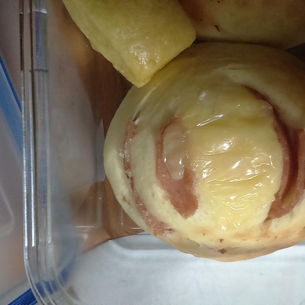 洋蔥火腿起司麵包『Panasonic製麵包機』 : 單慧庭一起做