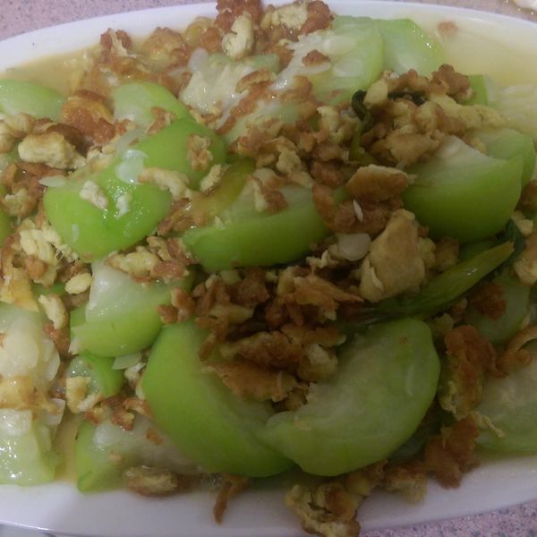 蛋燥絲瓜 : Scarlett Pan一起做