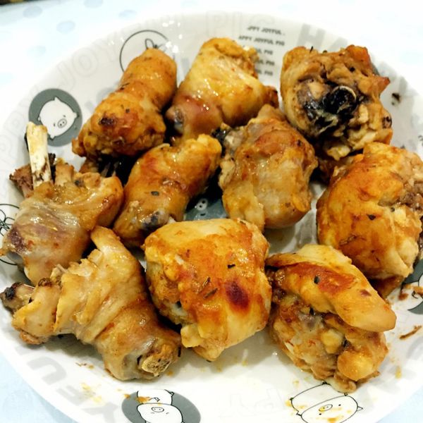 就四醬! 香辣烤雞翅 : evelyn一起做