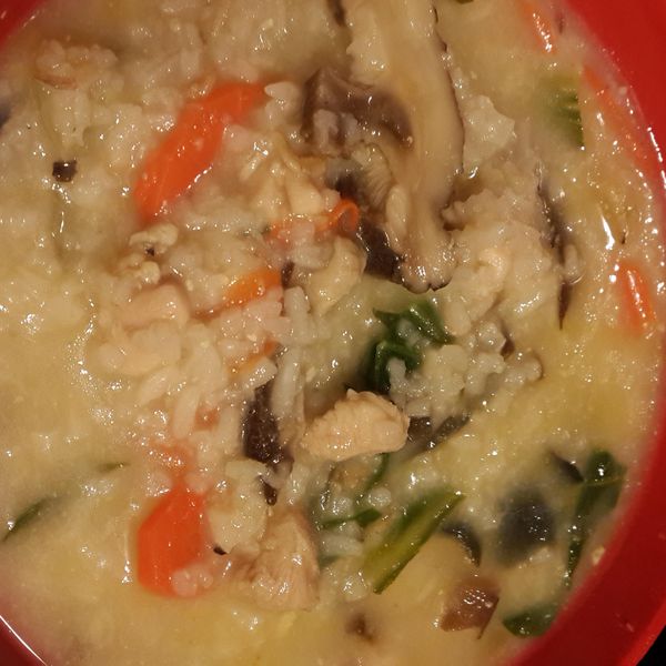 超營養台式鹹粥 : maggie一起做