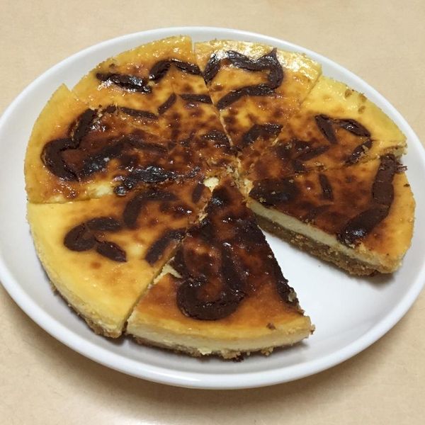 經典重乳酪蛋糕～巧克力拉花！ : Michelle Weng一起做