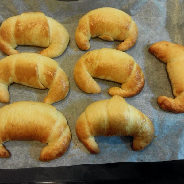 蓁料理♥金牛角麵包 : Shiau Amy一起做