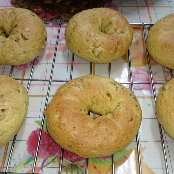 貝果&奶油捲餐包 : Sandy Lai一起做