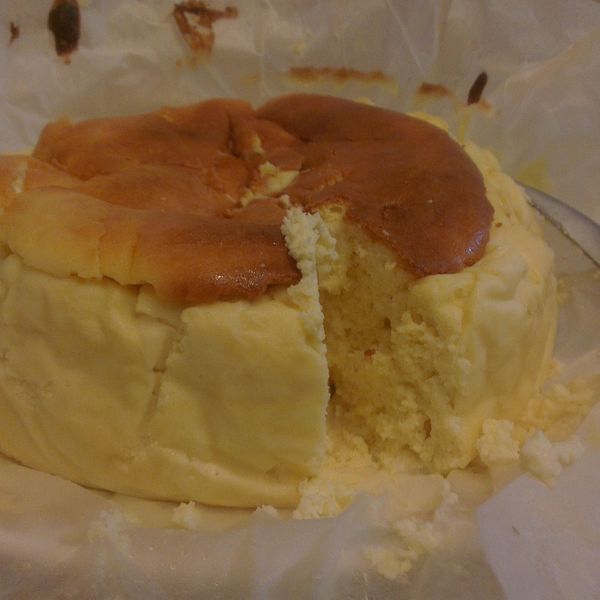 舒芙蕾起司蛋糕:許智雰 一起做