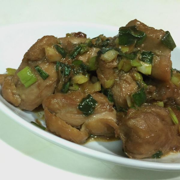 蔥燒雞腿肉 : Maying Chung一起做
