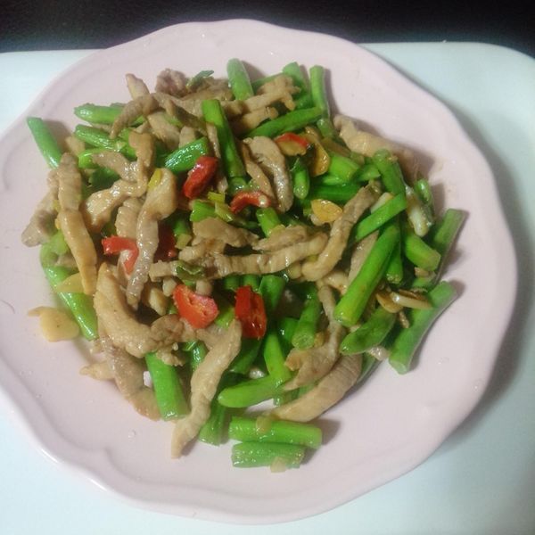 四季豆炒肉絲！ : Milly Ho一起做