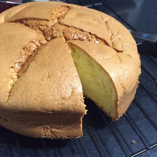 原味戚風蛋糕：Daphne 一起做