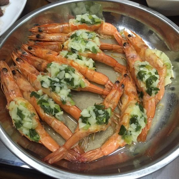 蒜茸蒸蝦 : Annie Hsu一起做