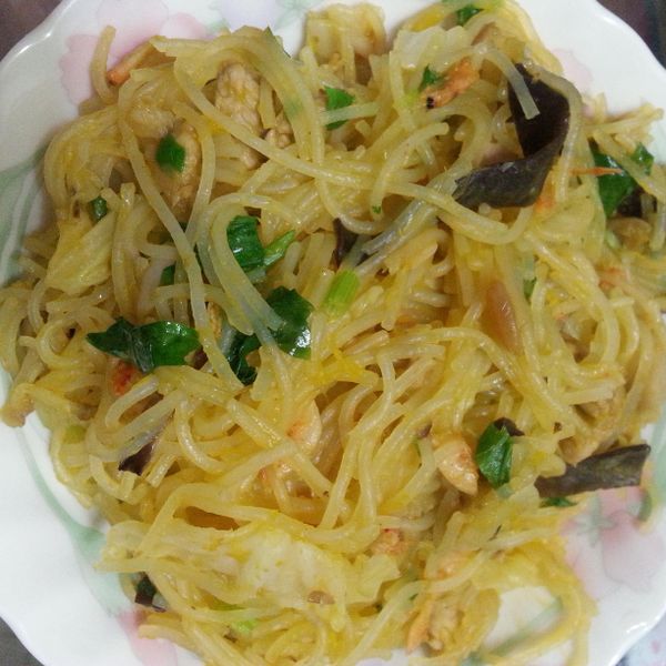 愛不釋口的【南瓜炒米粉】 : 葉婉婷一起做