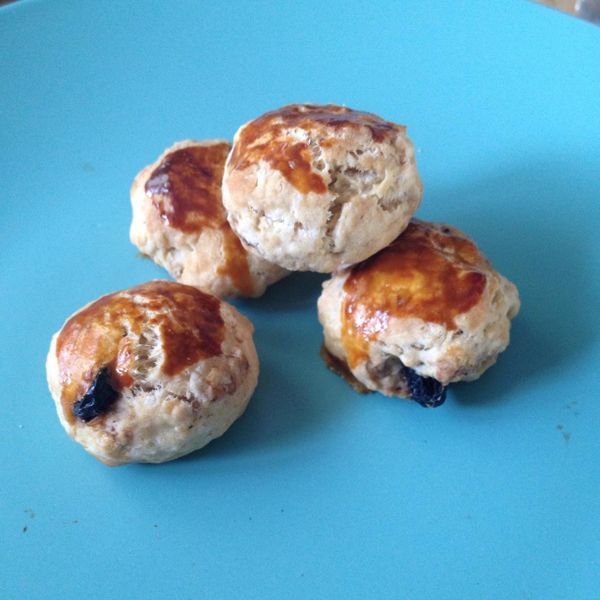 Cream Cheese夾心司康：Vivianan 一起做