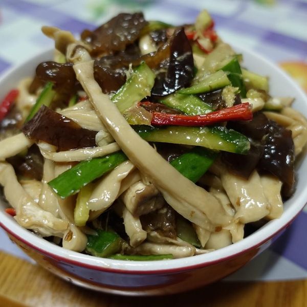 涼拌杏鮑菇 : Sophie一起做