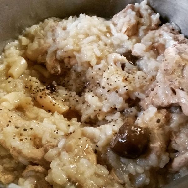 【電鍋食譜】野菇雞肉炊飯：shuan 一起做