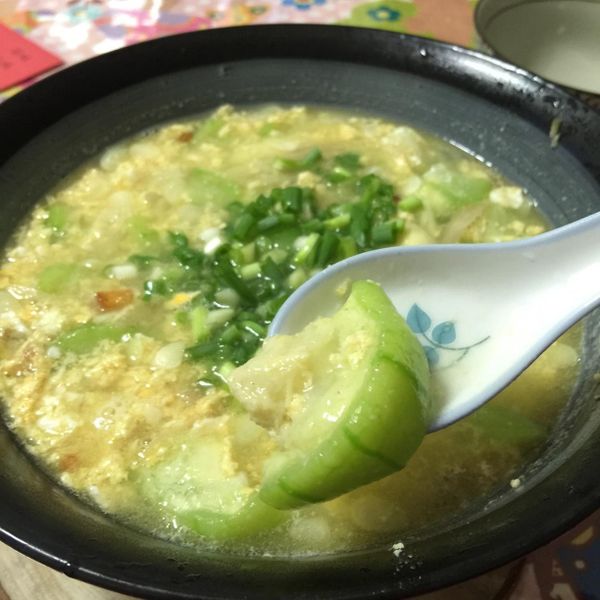 滑蛋絲瓜：Gu 一起做