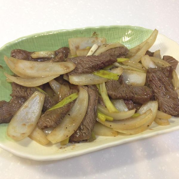 蔥爆牛柳 : Fion Wei一起做