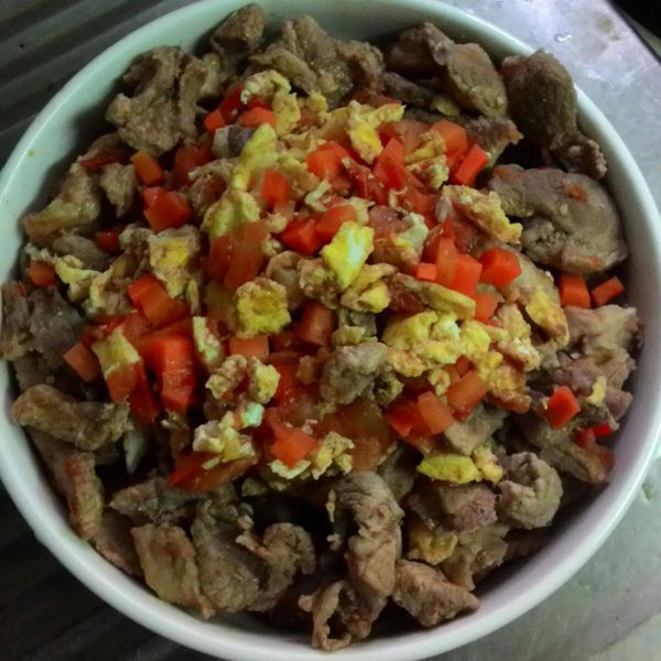 蕃茄蛋炒肉末:吃貨 一起做