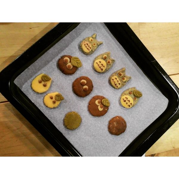 【肉桂打噴嚏】可愛的龍貓♥造型餅乾：Chérie Lin 一起做