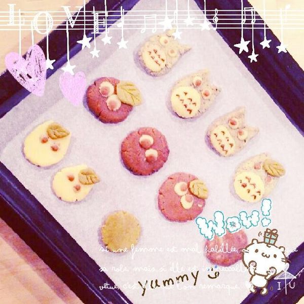 【肉桂打噴嚏】可愛的龍貓♥造型餅乾：Chérie Lin 一起做