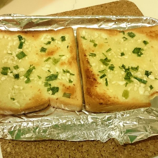 香蔥蒜厚片土司 : Truvian Wong一起做