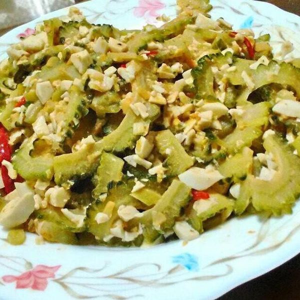 (超快速)鹹蛋苦瓜 : 巧克力甜甜一起做