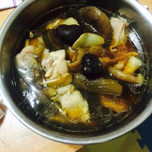 香菇花瓜雞湯 : 毛哥一起做