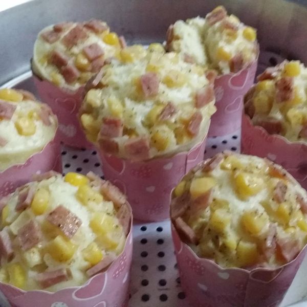 玉米蒸糕~綠巨人黃金玉米鑽石規格 : 莊筱菲一起做