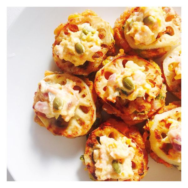 3F Kitchen 南瓜蓮藕煎餅/全素 : Mei Ling Chien一起做