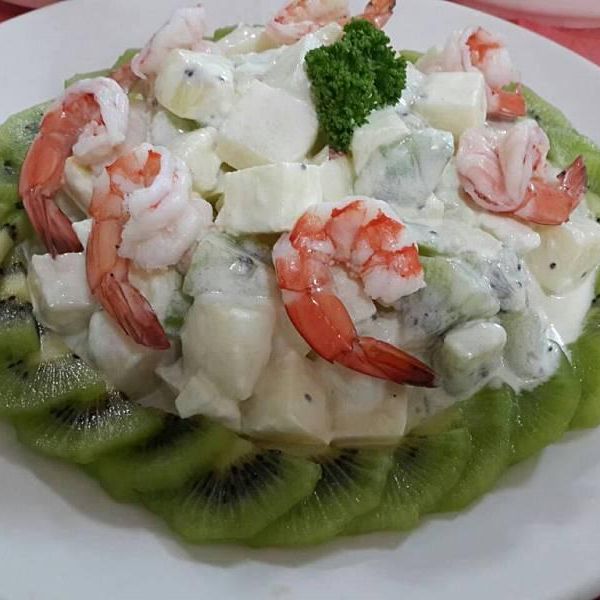 柚子優格水果沙拉：安妮 一起做