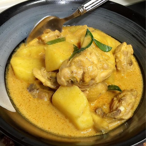 椰汁紅咖喱雞：亞旦生活 一起做