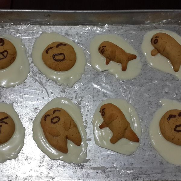 蛋黃哥檸檬餅乾：Yu雨 一起做