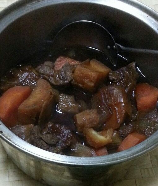 [電鍋]馬鈴薯燉肉 : ninitherabbit一起做