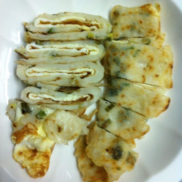 自製古早味蛋餅❤10分鐘完成美味早餐 : Kimi Lien一起做