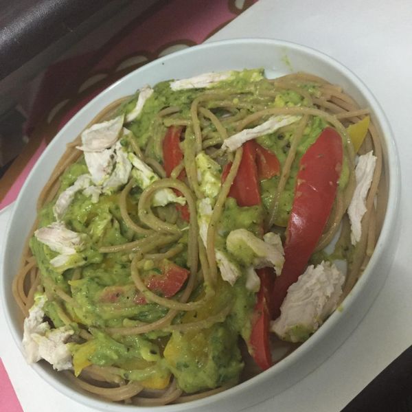 三步驟，酪梨堅果義大利麵！ : Melody Tung一起做